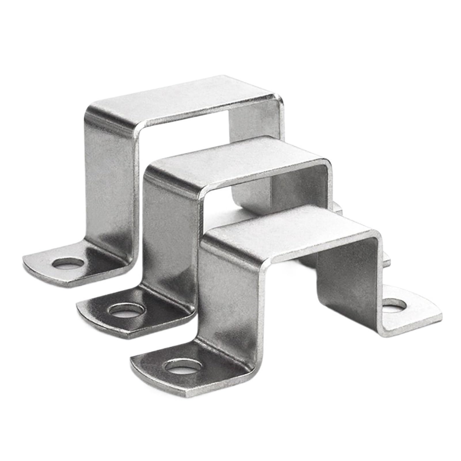 Pipe Clamps 1pc 304 Stainless Steel Throat Hoop Hose Clamp Fastening Buckles Plumbing Tightening(25x25)