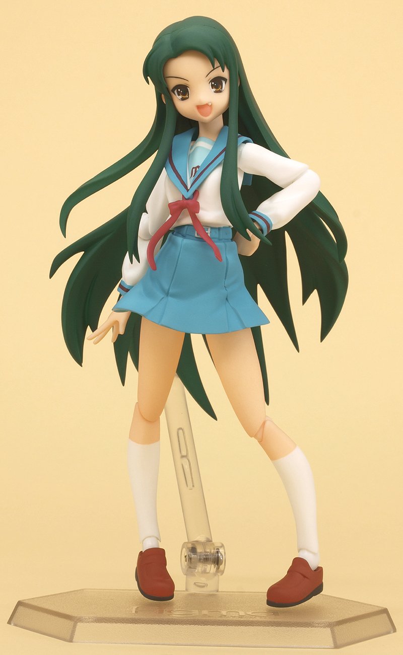 Amazon.co.jp: Figma 涼宮ハルヒの憂鬱 鶴屋さん 制服Ver. : ホビー