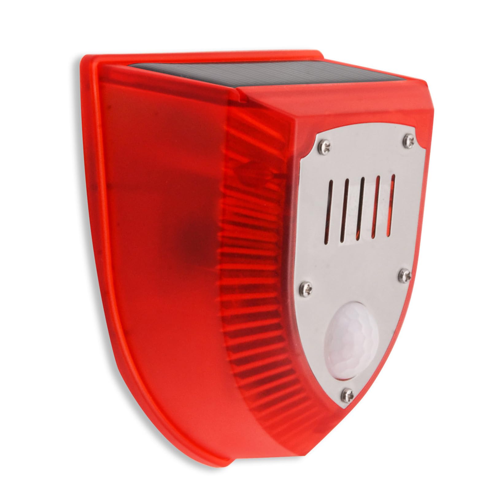 Body Detection Alarm with Solar Power 129dB Loud Sound for Theft Solar Alarm