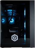 CyberpowerPC Luxe Gaming PC - Intel Core Ultra 7 265KF, Nvidia RTX 5060, 32GB RAM, 1TB NVMe SSD, 650W PSU, Windows 11, Liquid Cooling, Ark Curve Black - 4