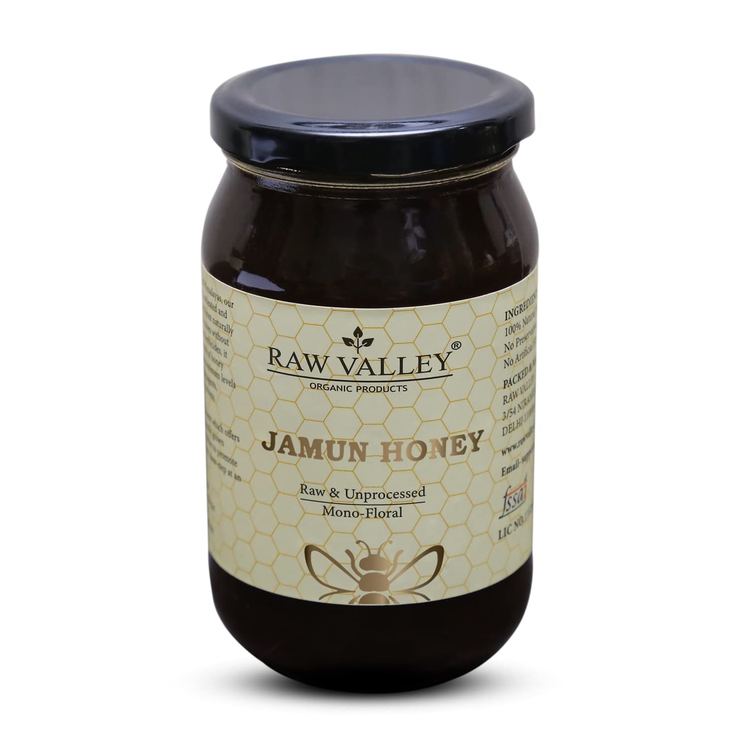 RAW VALLEY Raw Jamun Honey Organic Unprocessed Unfiltered Unpasteurized NMR Tested Pure Honey (B096Z55WFZ) Amazon Price History, Amazon Price Tracker