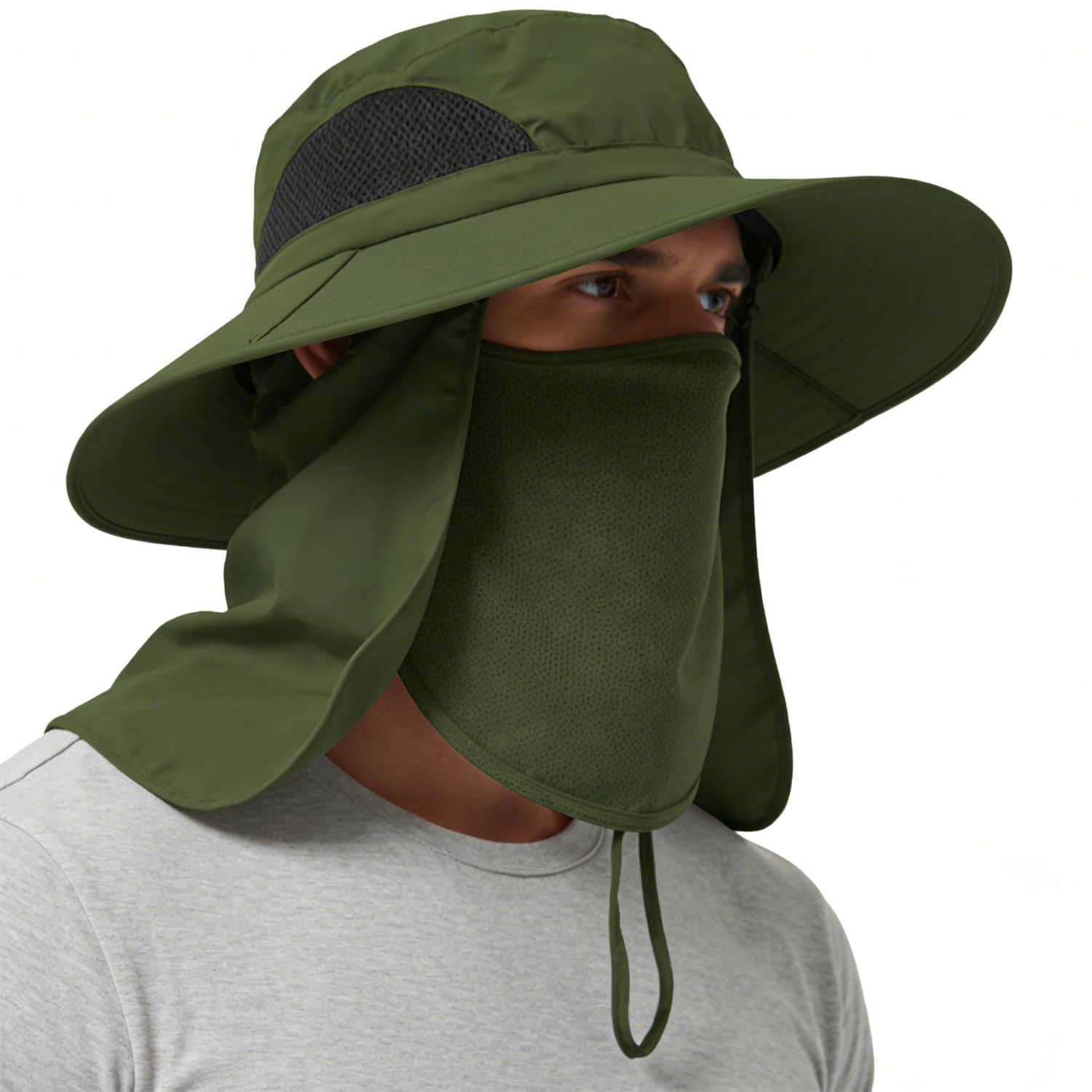 Wide Brim Sun Bucket Hat, Waterproof Boonie Hat for Men & Women | UPF 50+ UV Protection, Adjustable & Breathable, Foldable & Durable for Fishing Hiking Garden Beach Global Recycled Standard Global Recycled Standard Global Recycled Standard