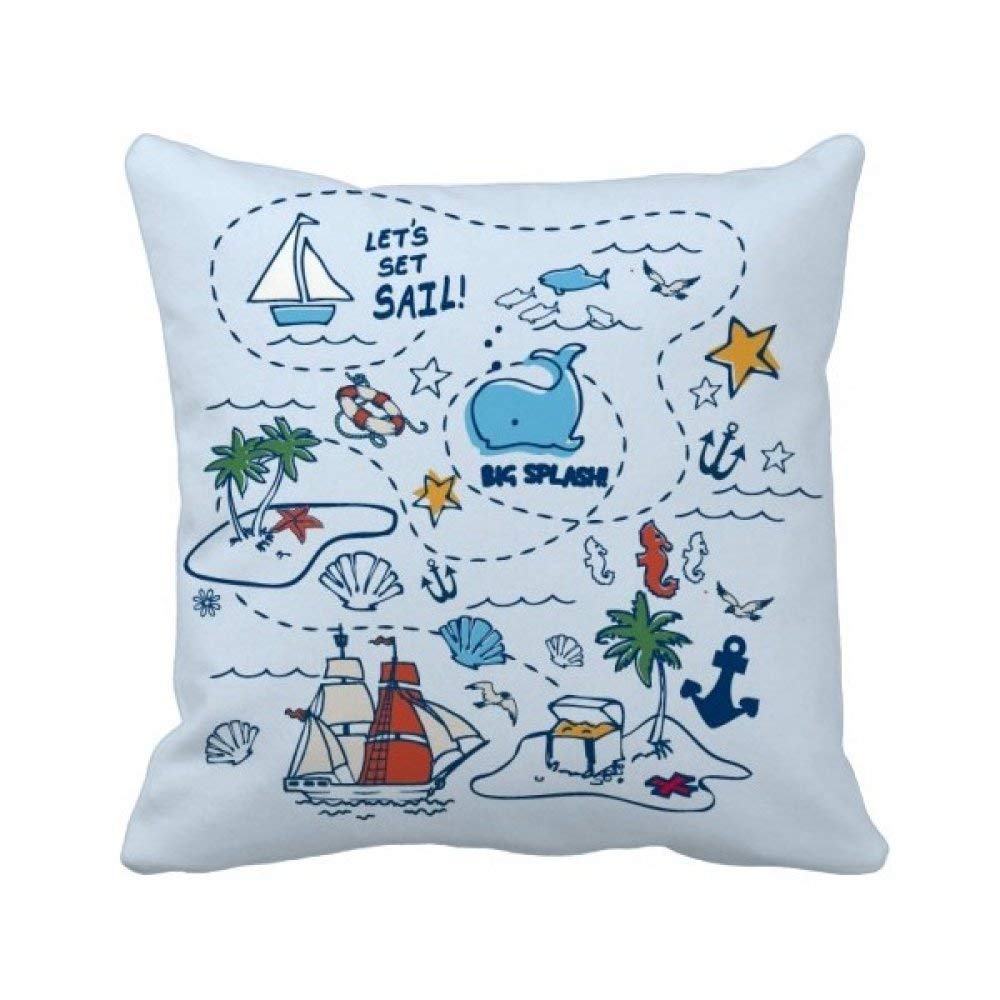 Housse de coussin Sail Splash pour décorer votre canapé de salon