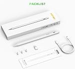 HATOKU iPad Pencil A16 11th/10th Generation, 15 Min Fast Charge Stylus Pen with Palm Rejection, Tilt Sensitivity, Magnetic Active Pen for Apple iPad 6th-11th Gen, Air M2/M3, Pro 11/12.9/13, Mini 5/6