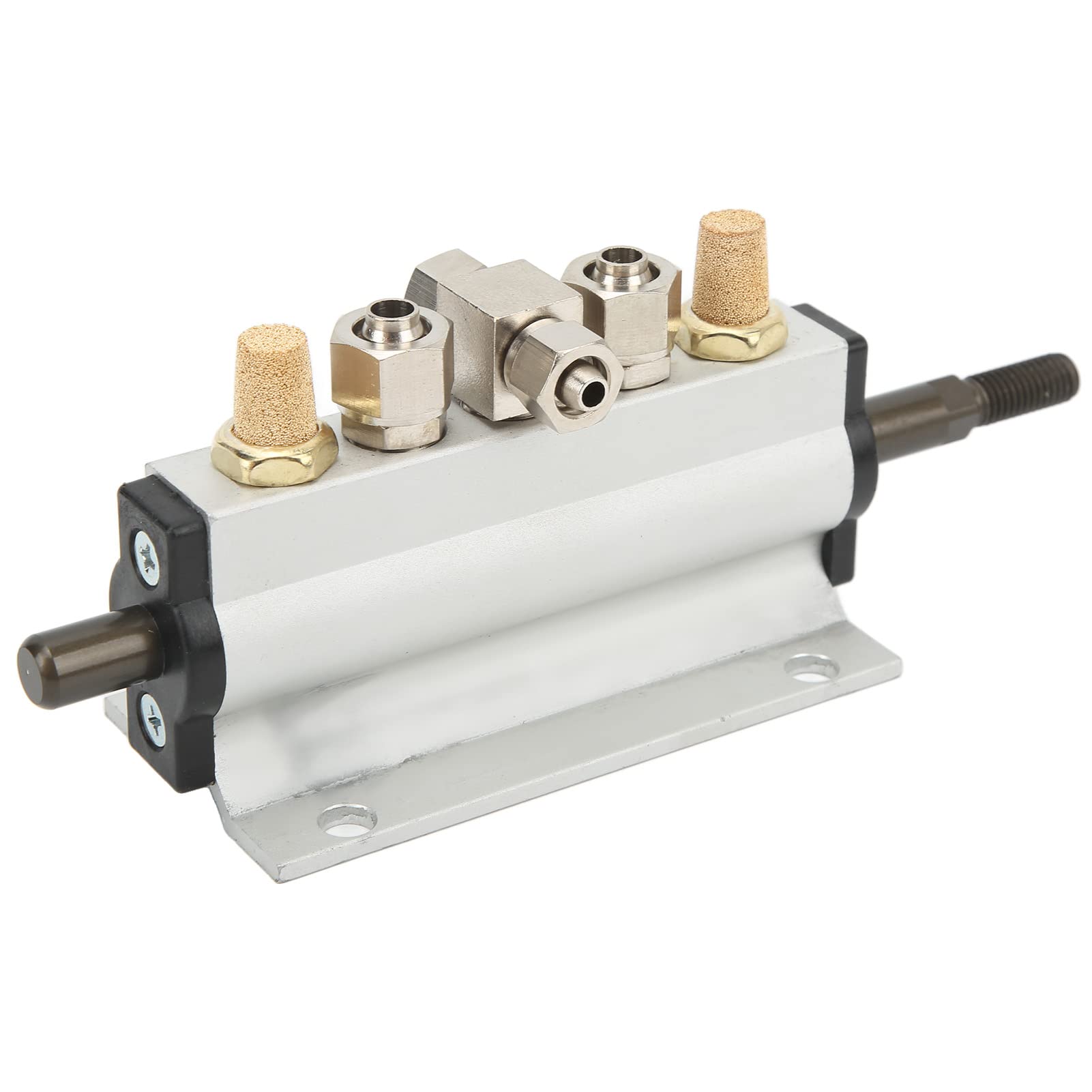 Luqeeg Válvula de Control de Aire del Coche Válvula de Pedal, 5 Vías Válvula de Control de Aire de Pedal para Reemplazar para 10mm 0.39in Máquina Cambiadora de Neumáticos de Diámetro Exterior