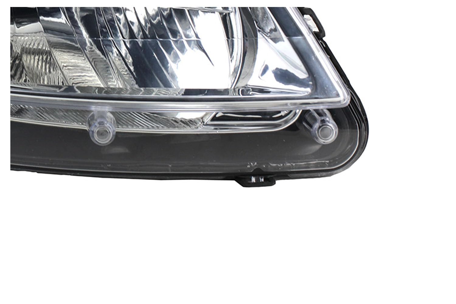 Johns, Faros delanteros halógenos para Dacia Sandero 06/08 H4 derecho acompañante + faros antiniebla + bombillas