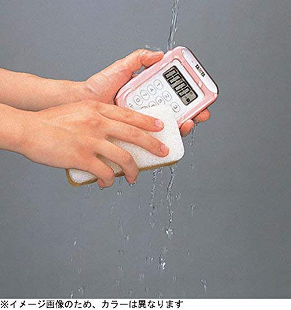 TANITA KitchenTimer with Magnet (White) TD-378 WH (Japan Import)