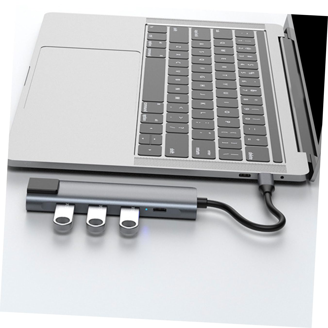 Veemoon Concentrador USB Tipo c Estación De Acoplamiento con PD Adaptador Laptop