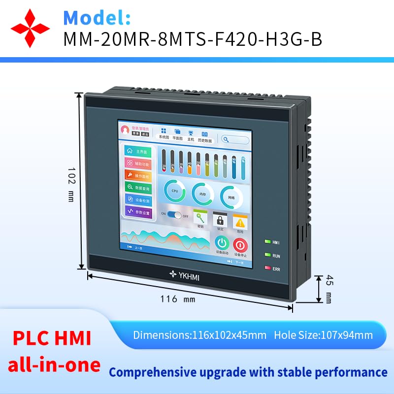 Image of Programmable Logic Controller HMI Interface (F420-H3G-B)