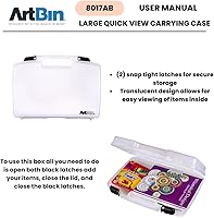 Vista 10 de ArtBin, maletín mediano con base profunda, de vista rápida, 17 pulgadas