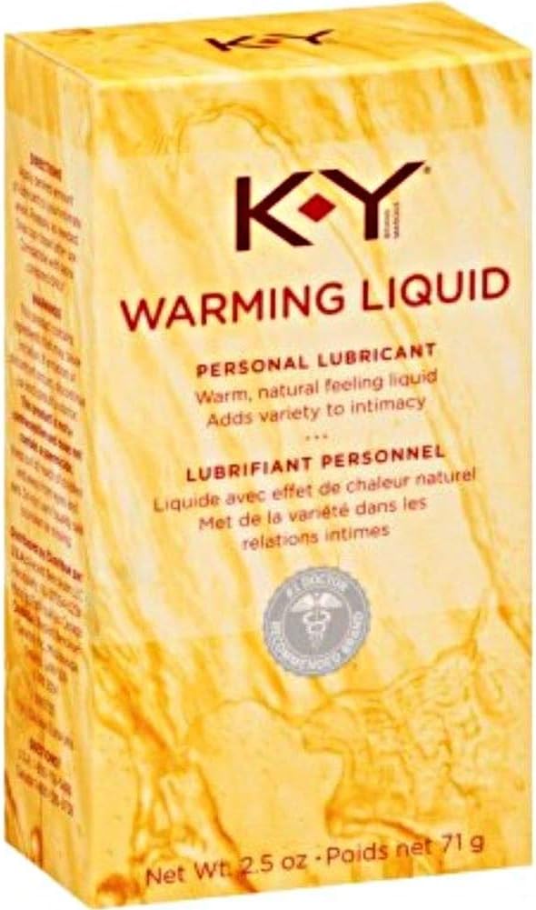 K-Y Brand, Lubrificante Pessoal Quente, Líquido de 70 g