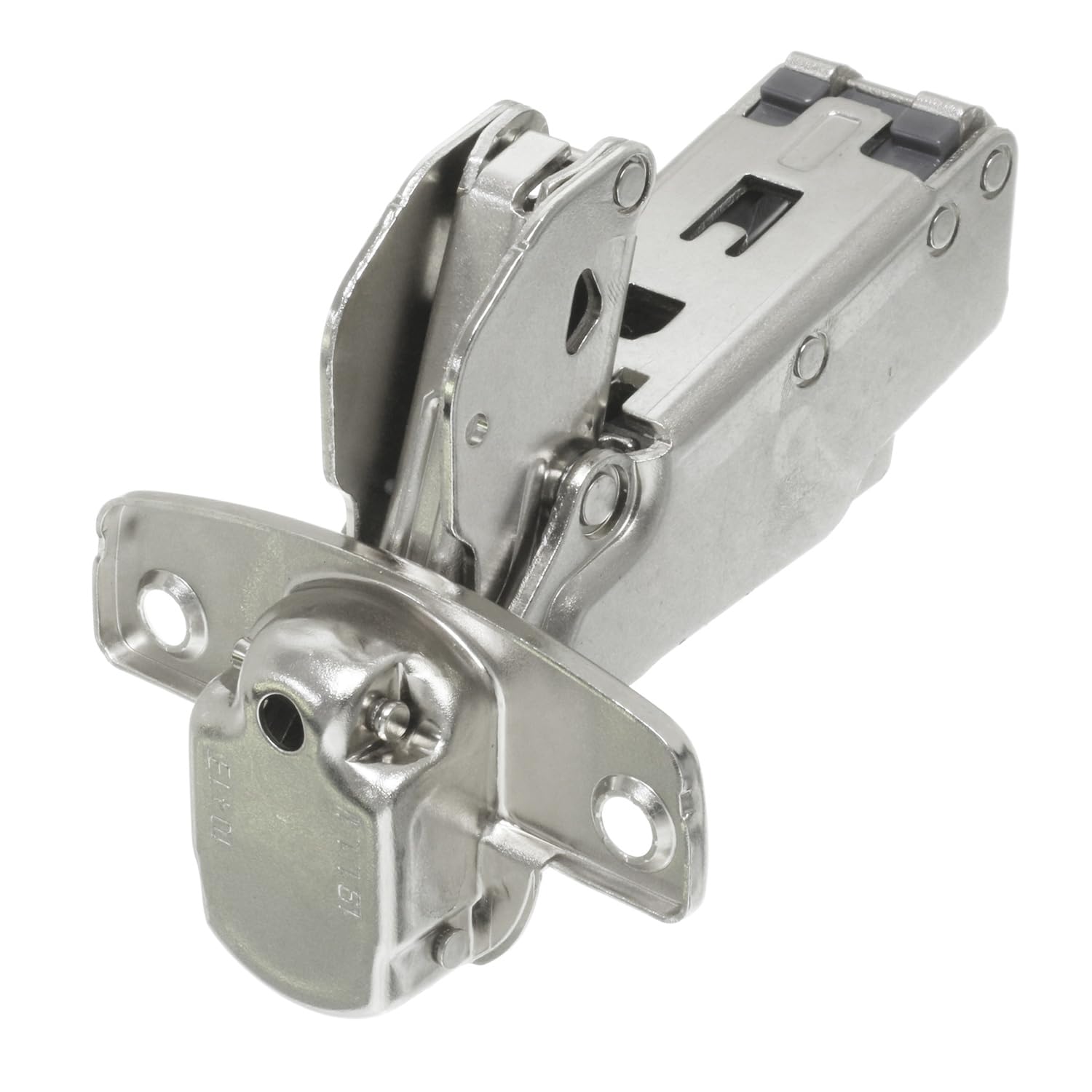Reliapart 1 Hinge Genuine Hettich Cabinet Hinge Sensys 8657I (1 Hinge) Wide Angle Concealed Universal Doors Nickel Plated Steel 165 Degree Zero Protrusion Silent System 9099540 Kitchen Cupboard Door Hinge