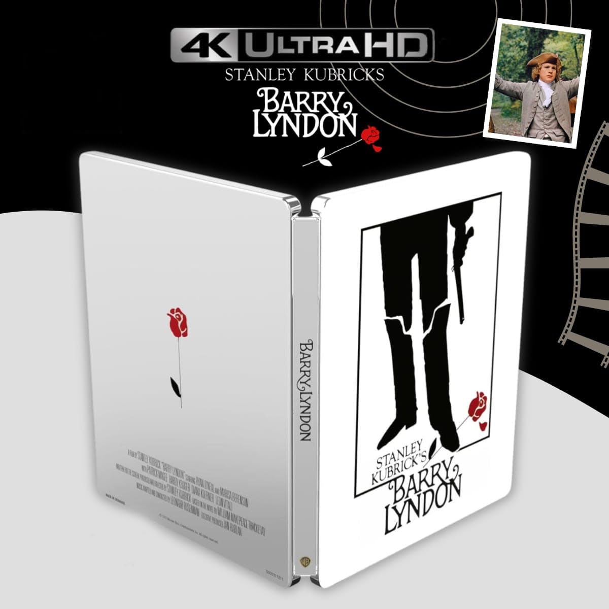 Barry Lyndon (SteelBook / Limited Edition) [4K UHD + Blu-ray] [Region Free]