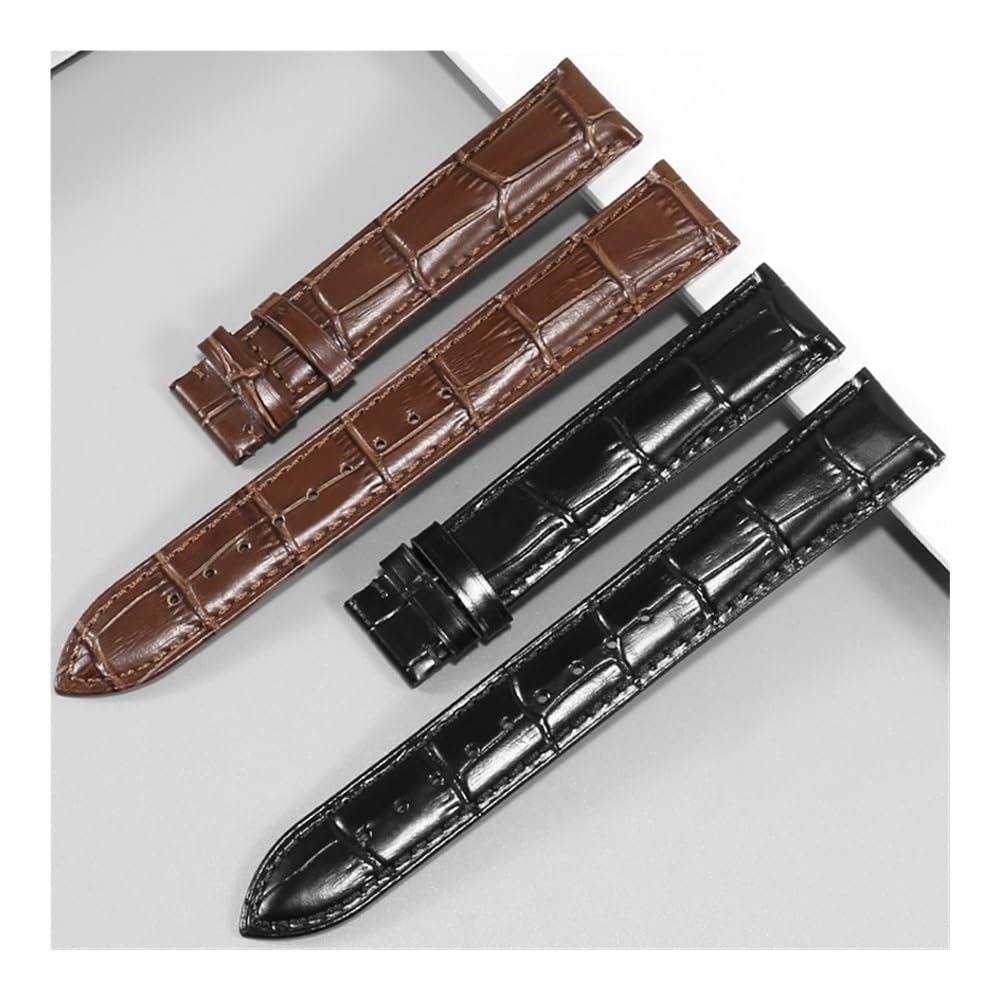 Generisch Verlängertes flaches Anschluss Universal Kuhlederband 12-23 mm