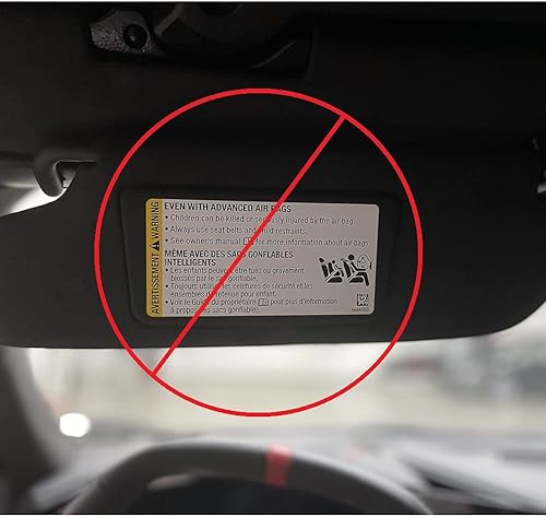 C8 Corvette Sunvisor - Juego de 4 calcomanías para Corvettes 2020-2026 (negro ónix - punto)