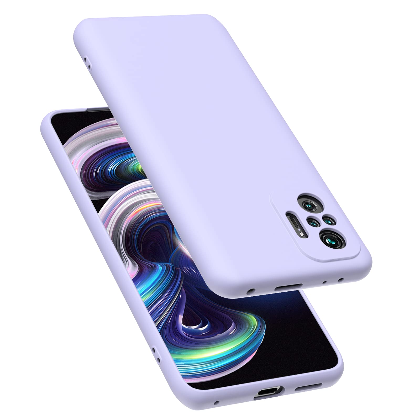 TRUEUPGRADE Soft Silicone Slim Matte Liquid Silicone TPU Shockproof Slim Back Cover Case for Mi Redmi Note 10/Note 10S (Purple) (B096LXJCRZ) Amazon Price History, Amazon Price Tracker