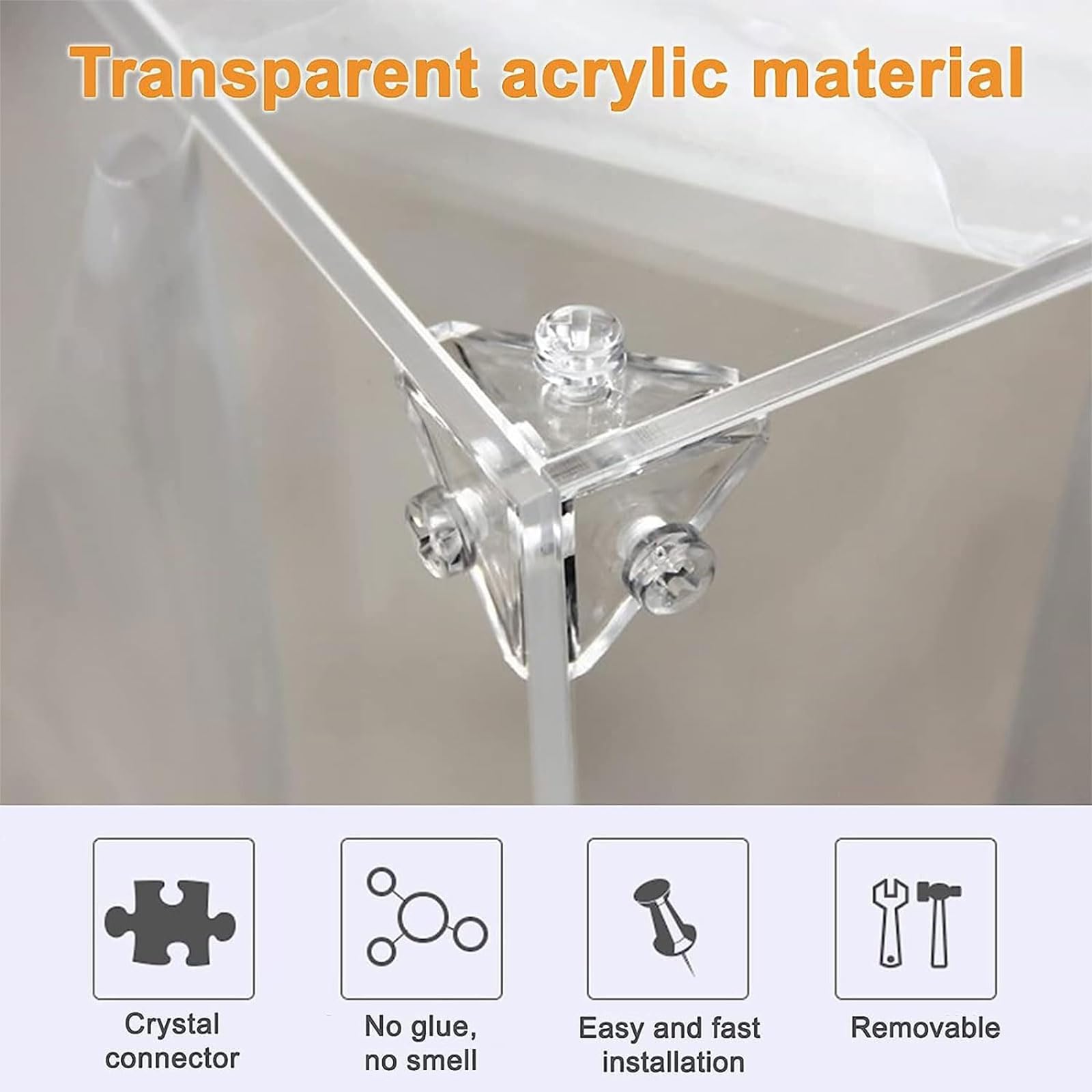 MOROBOR Acrylic Corner Bracket - Image 4