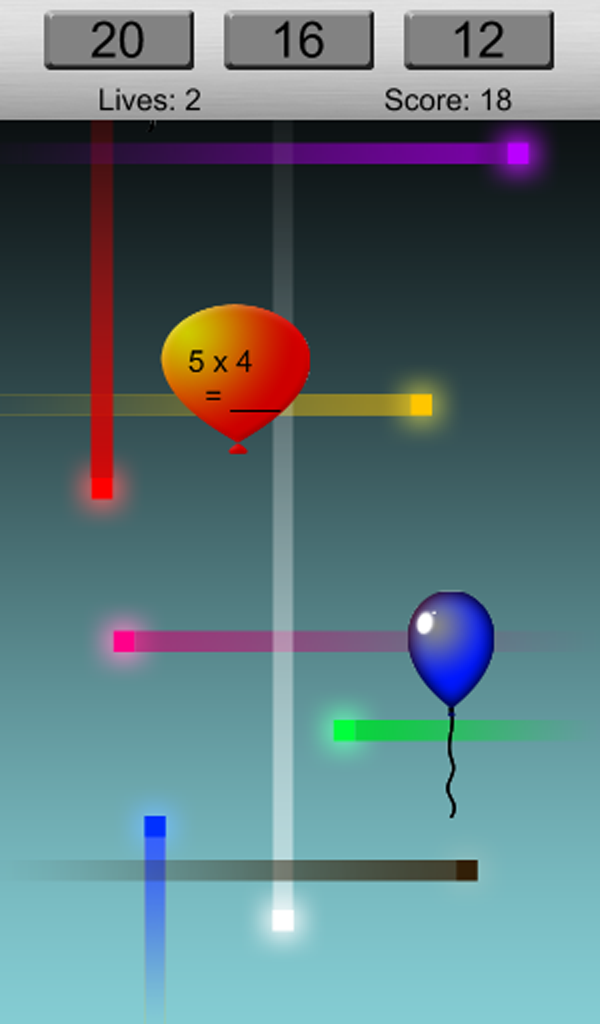 Balloon Math: Multiplication - App on Amazon Appstore