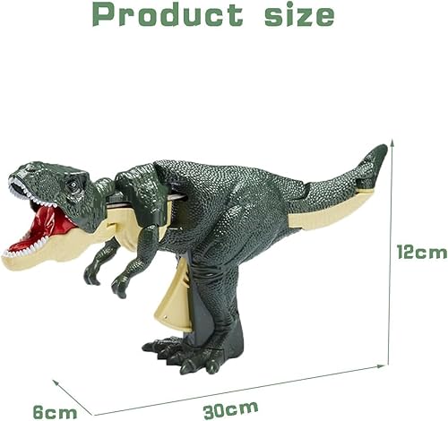 Miniatura 6 de Trigger The T-Rex (The Original) Tyrannosaurus Dinosaur Chomper Toys, Dino Grabber, Dinosaurio Snapper Divertido Robot Hand Pincher Dino Game