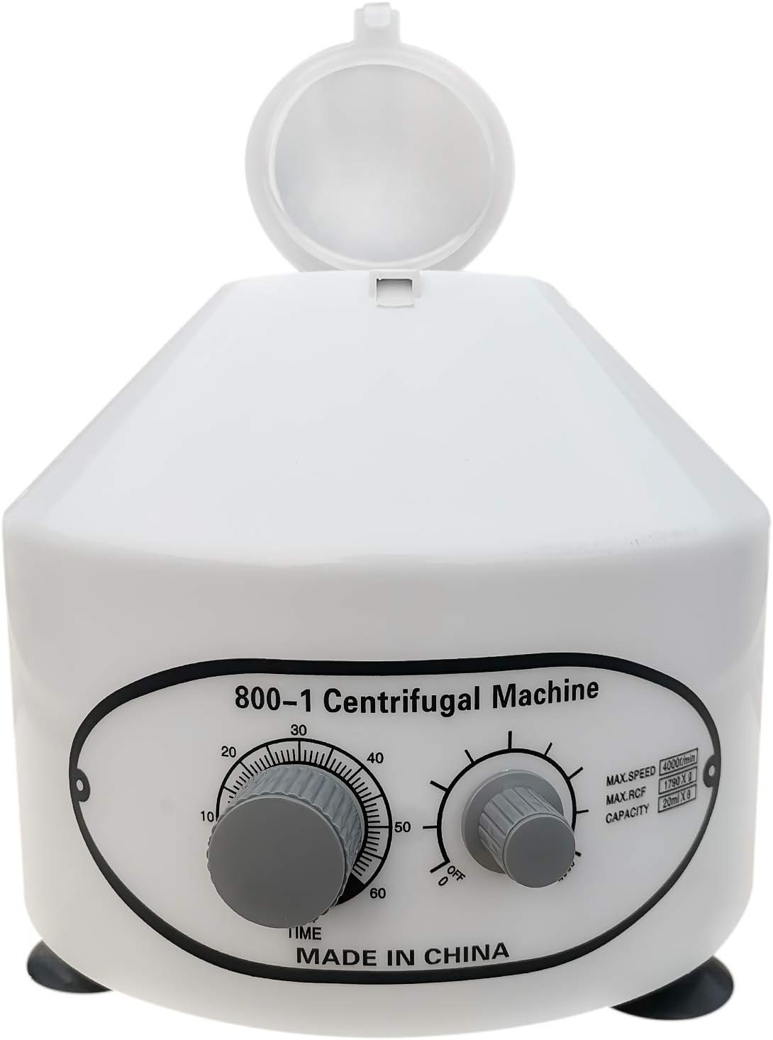EustomA Portable Desktop Benchtop Electric Centrifuge Machine for Laboratory 800-1