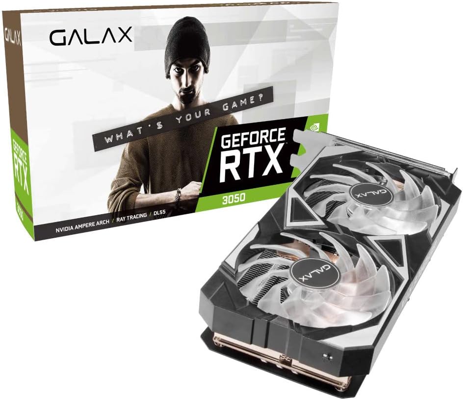 Placa de Vídeo Galax RTX 3050 EX RGB