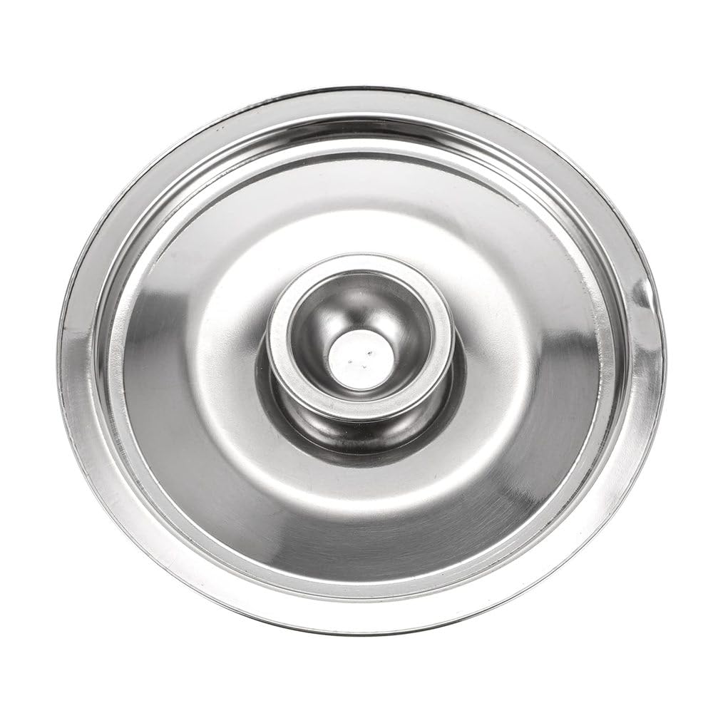 EdirFtra Stainless Steel Universal Lid Cover, 14/16/18/20/24cm Universal Pan Lid, Replacement Lids For Pans And Pot, Stainless Steel Saucepan Casserole Frying Pan Lid,22cm