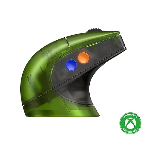 8Bitdo Retro R8 Mouse with PAW 3395 Optical Sensor DPI 26K, Wireless 4K Polling Mouse with Charging Dock, Programmable Buttons, and Kailh Sword GM X Micro Switches - Xbox Edition(Officially Licensed)