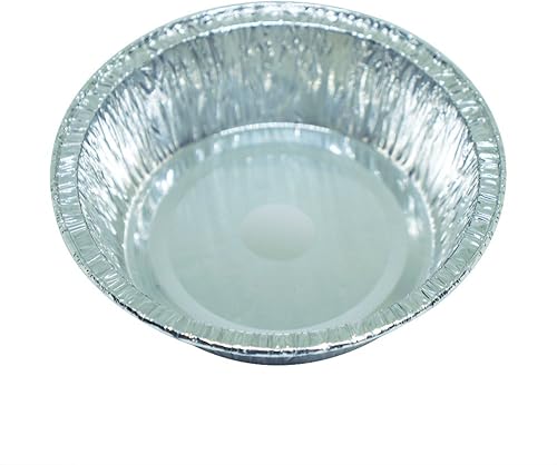 Miniatura 2 de MYStar molde de aluminio desechable para hornear minitartas, pasteles y muffins, 4", Plateado