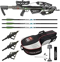 Killer Instinct Boss 405 FPS Crossbow Package with Case & Broadheads - Compact, Accurate Hunting Bundle