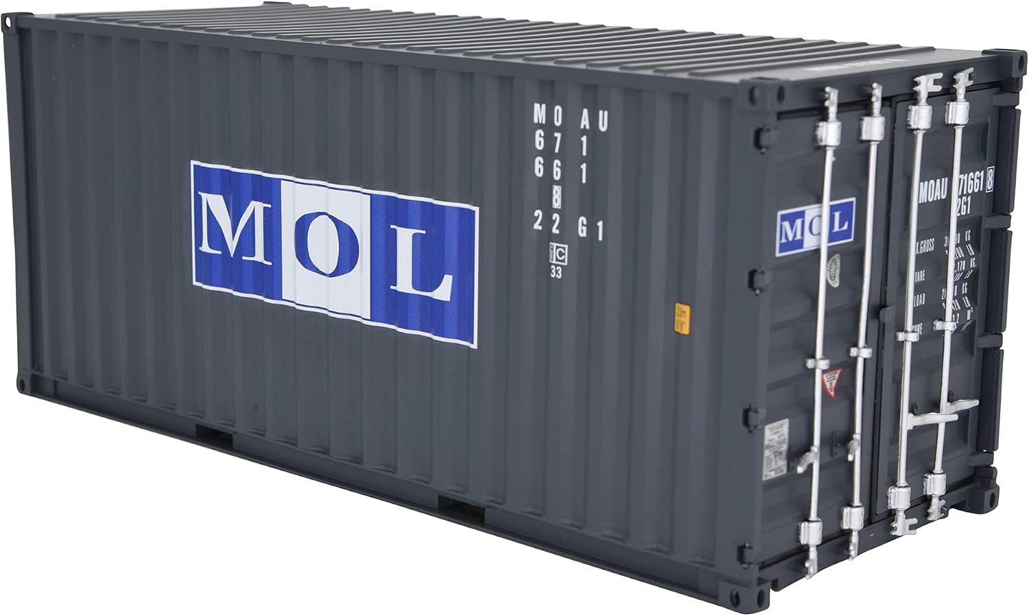 TANG DYNASTY 1:20 MOL 20GP Shipping Container Model Abs Resin & Wood Toy Home Decoration Gift
