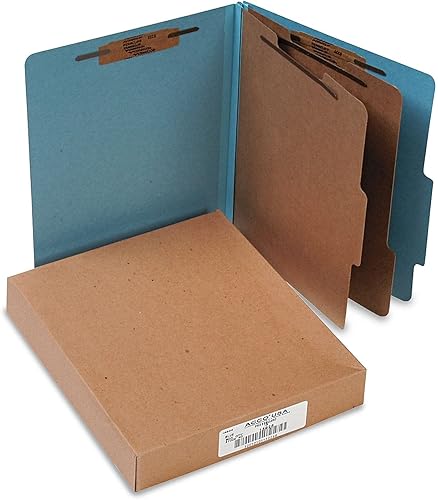 Vista 14 de ACCO 16036 ACCO - Carpeta de clasificación de 25 puntos, Lgl, 6 secciones, rojo tierra, 10/Bx Rojo Earth