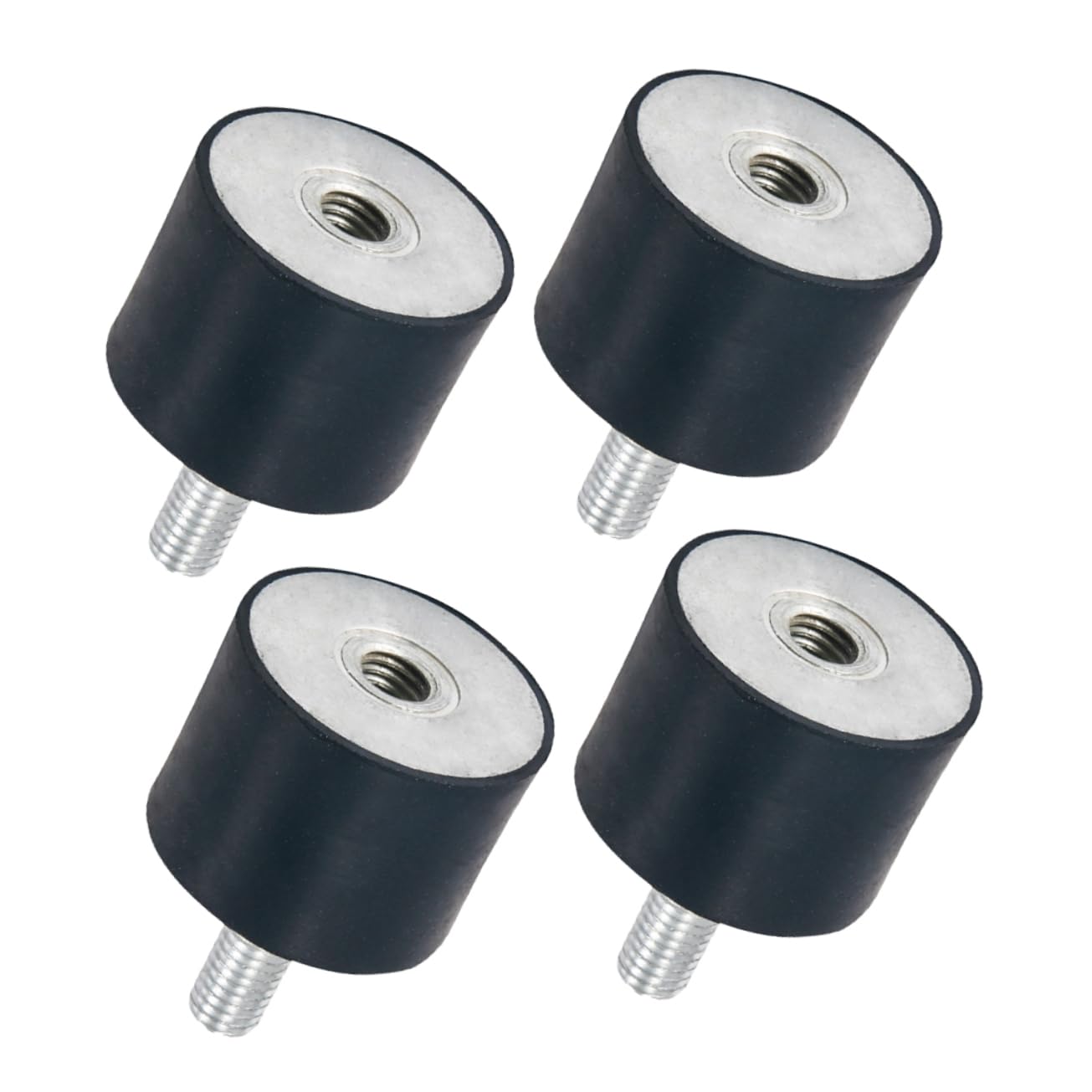 4Pcs Rubber Grommets for Vibration Damping Pads Mechanical Vibration Isolation for Refrigerators Ships Cars High Strength Vibration Mounts for Compressors Engines
