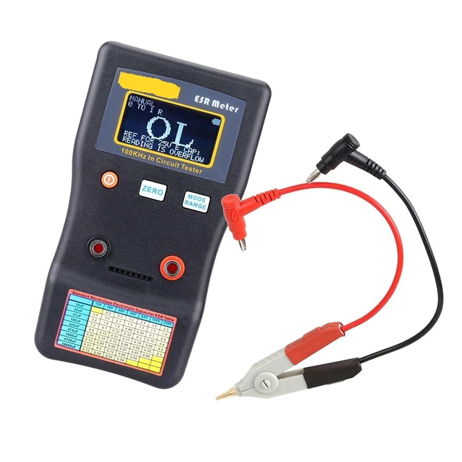 M-100 /M6013 Multimeter Capacitance Tester(Type A MESR-100)