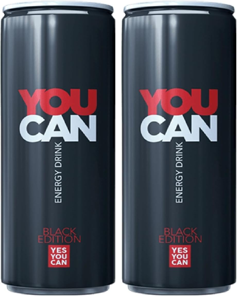 Kristal You Can Siyah Enerji İçeceği 250 ml 2li paket