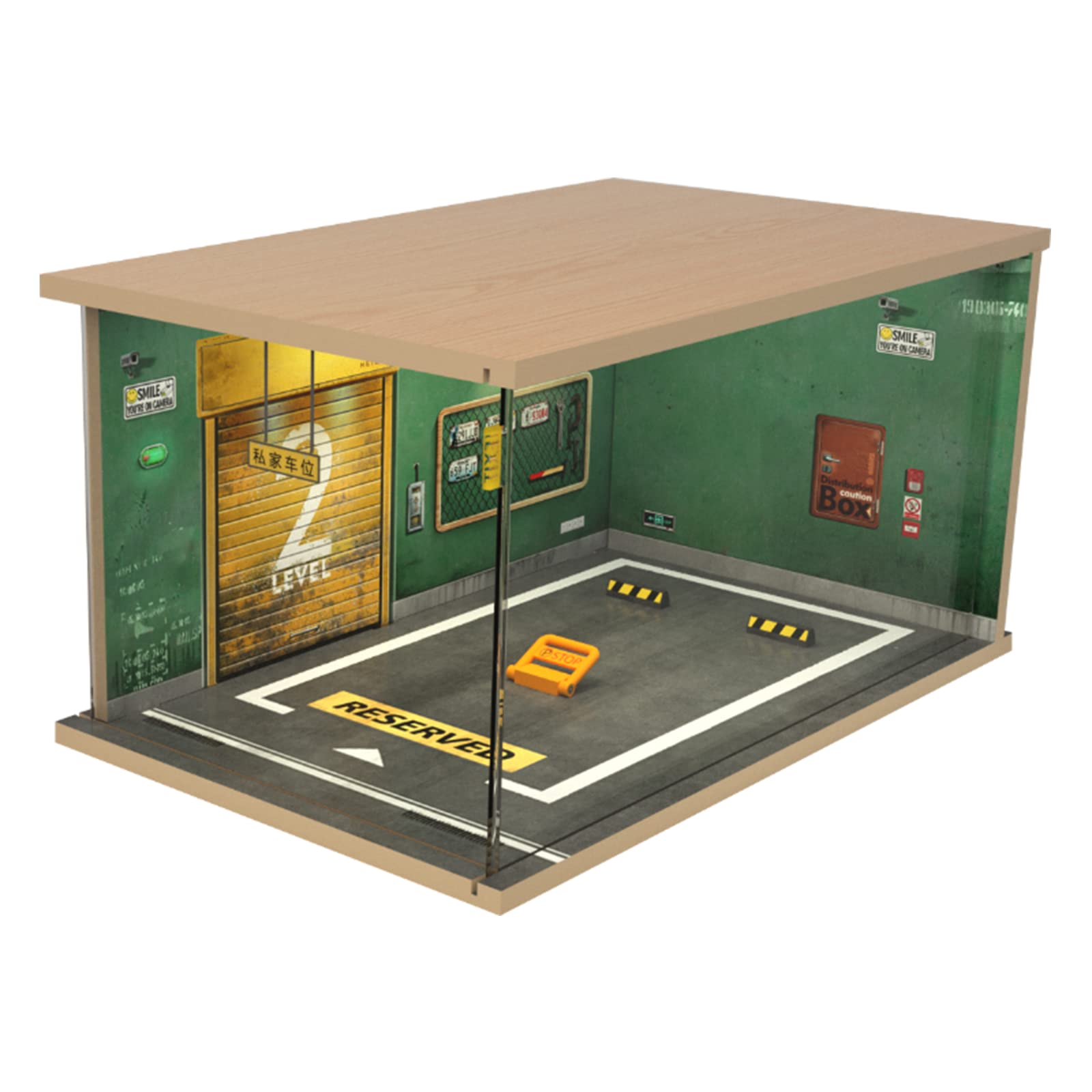 Buy 1/18 Scale Model Car Display Case 118 Car Garage Display Case