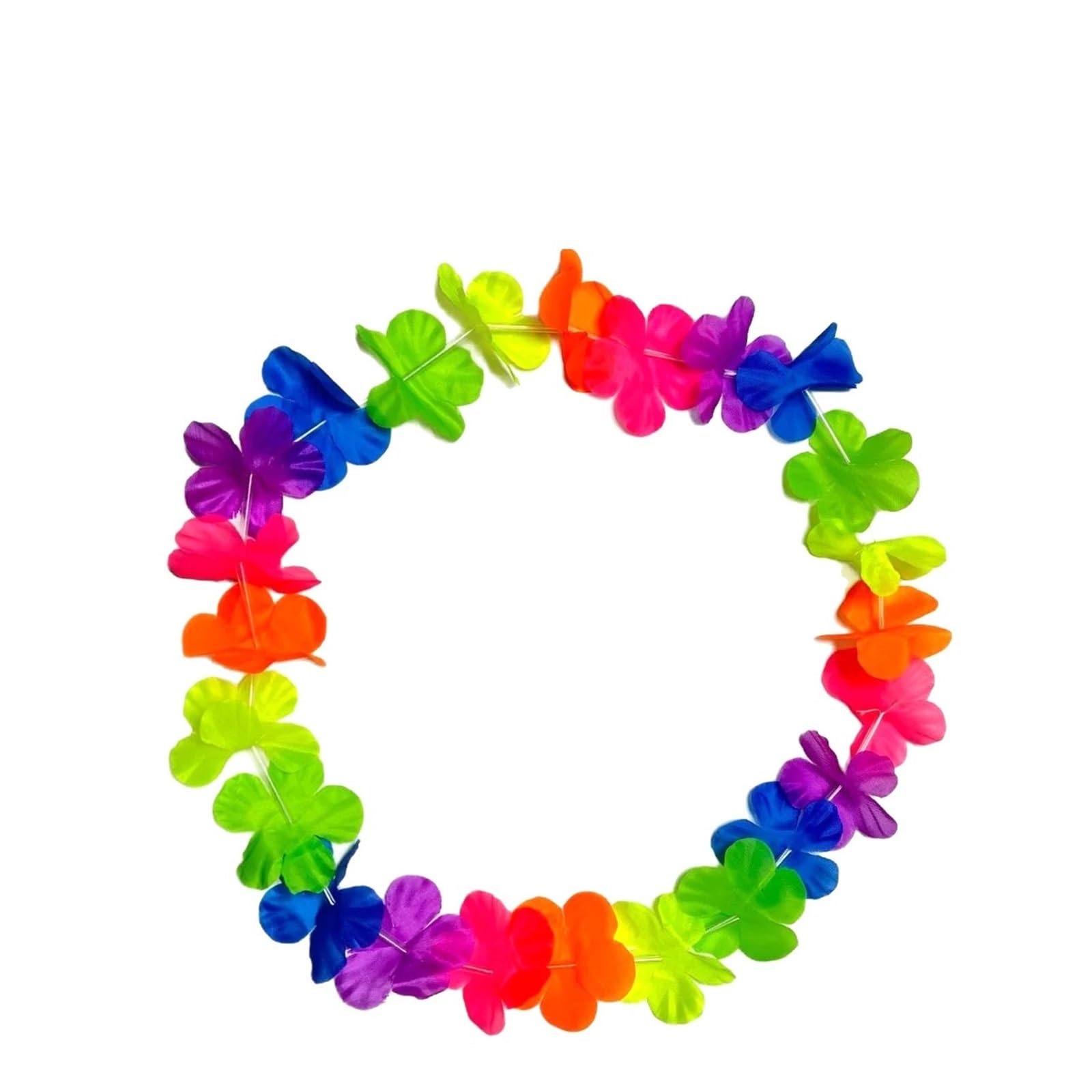 Mehrfarbige Fluoreszierende Girlanden für Luau-Themenparty