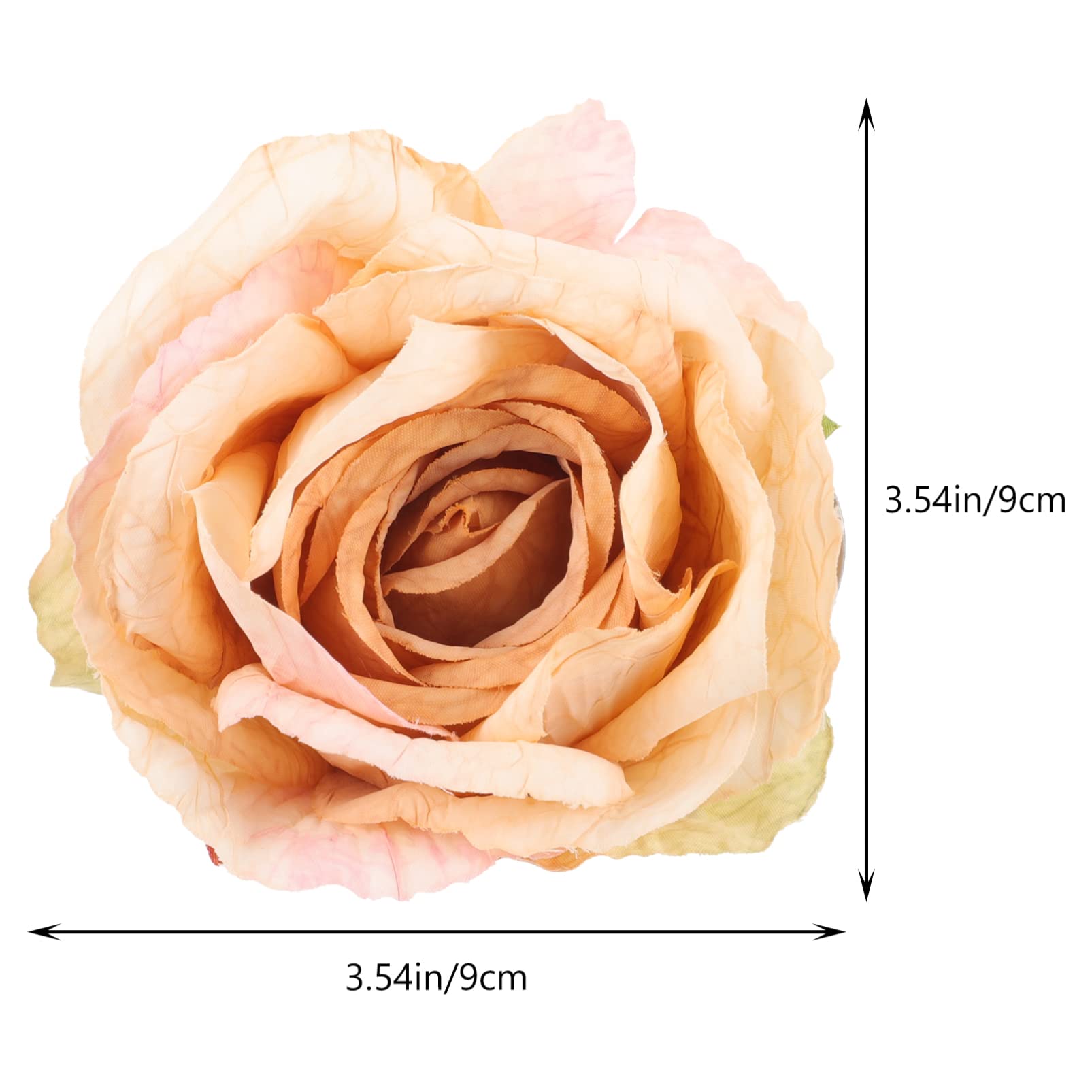 TOPBATHY Lot De 4 Embrasses De Rideaux en Matériau Robuste Motif Floral Pinces De Retenue pour Rideaux pour Espaces De Vie 2 Pièces X 4