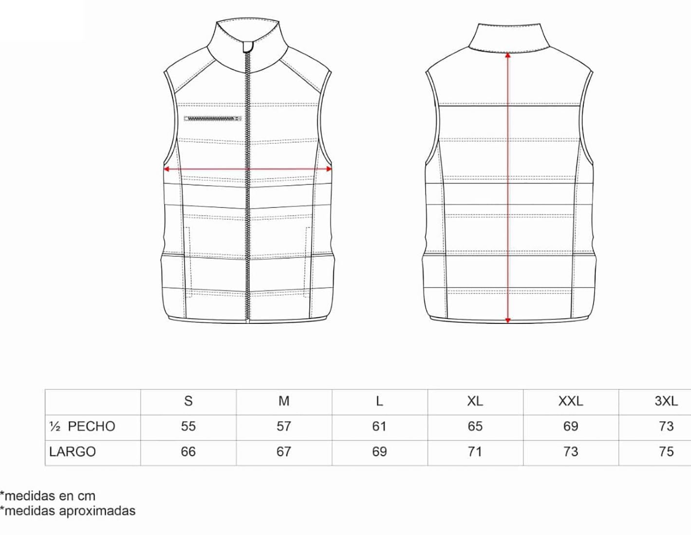 WORKTEAM Chaleco Acolchado Alta Visibilidad y Cintas Reflectantes. Chaleco Trabajo Multibolsillos. Unisex