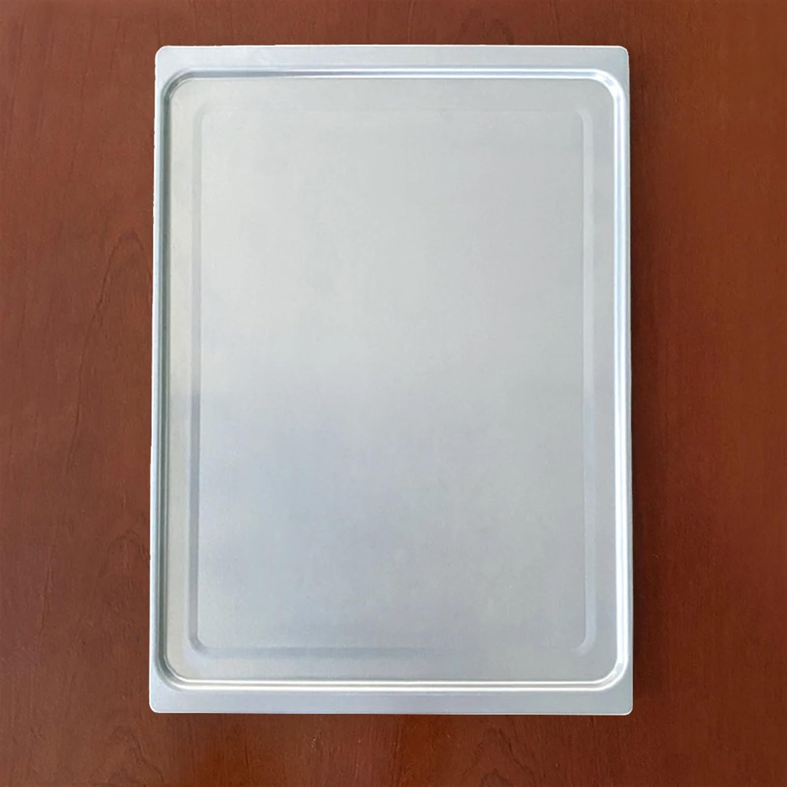 Herramienta de cocina rectangular, horno de repostería, bandeja for hornear fácil de limpiar, hoja de galletas de Pan profesional saludable, aleación de aluminio antiadherente Bandeja Para El Horno