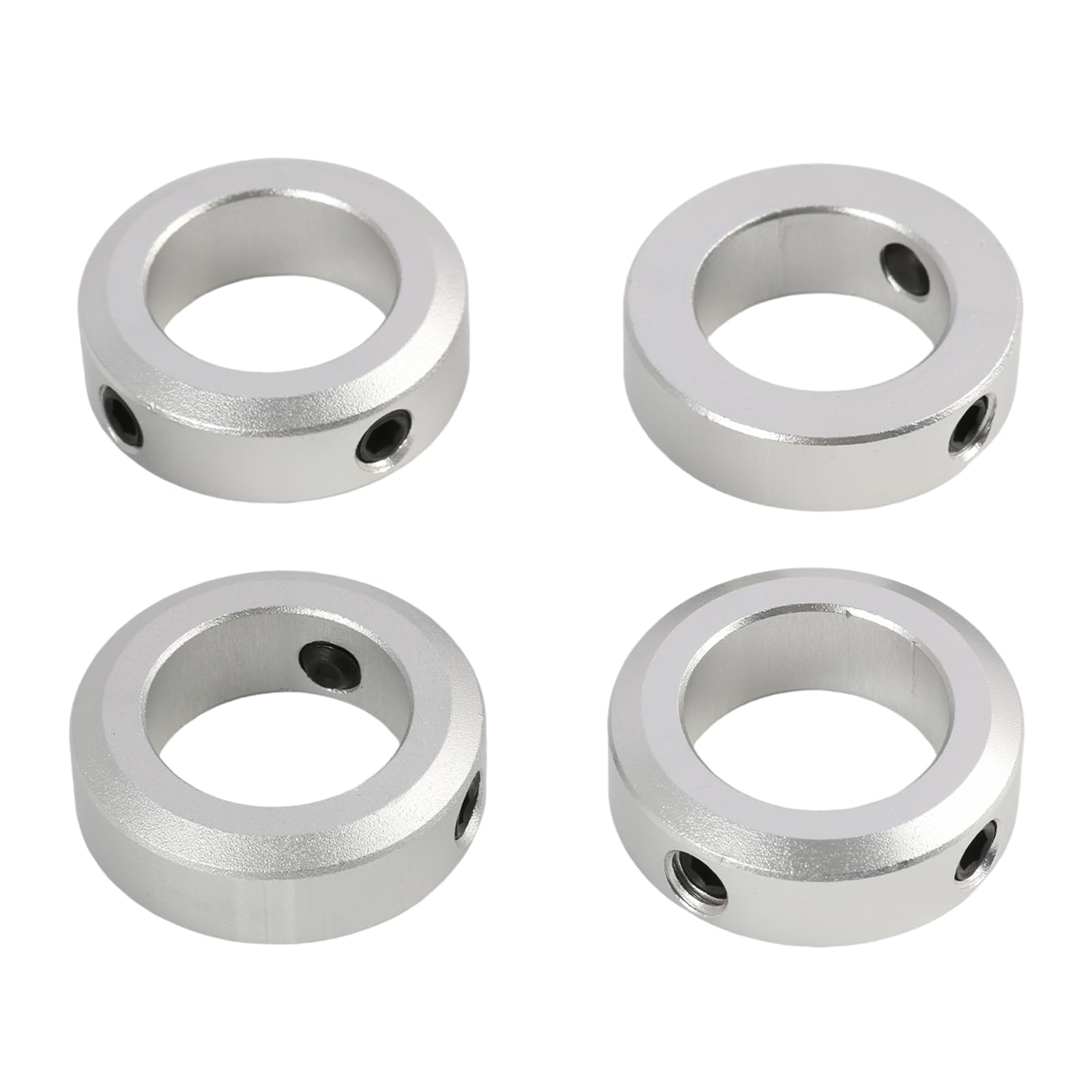 4 Pezzi Anello di Arresto, Larghezza 20 mm, Anello di Bloccaggio per Albero, Fine Corsa per Ruota, Carriola, Trasmissione, Utensili CNC (Albero 20 mm Foro 32 mm Ø Est 10 mm)