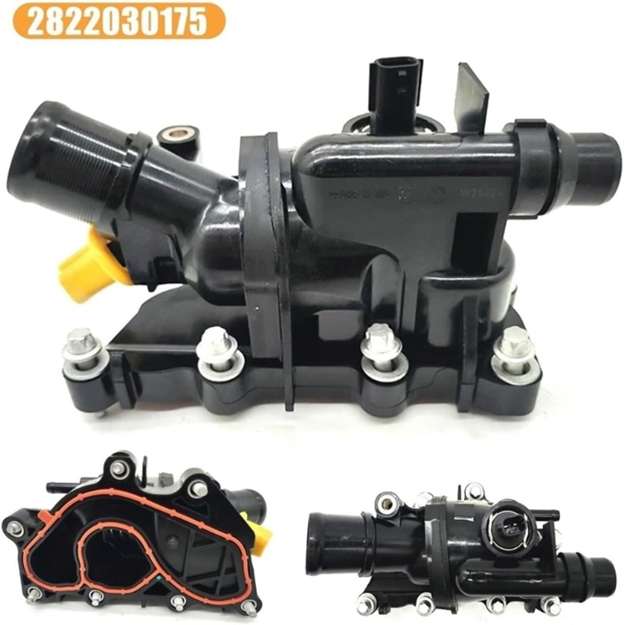 For A160 180 200 CLA180 A250E 250 2822030175 Car Thermostat Engine Coolant Outlet Housing Cover Assembly Climate Control