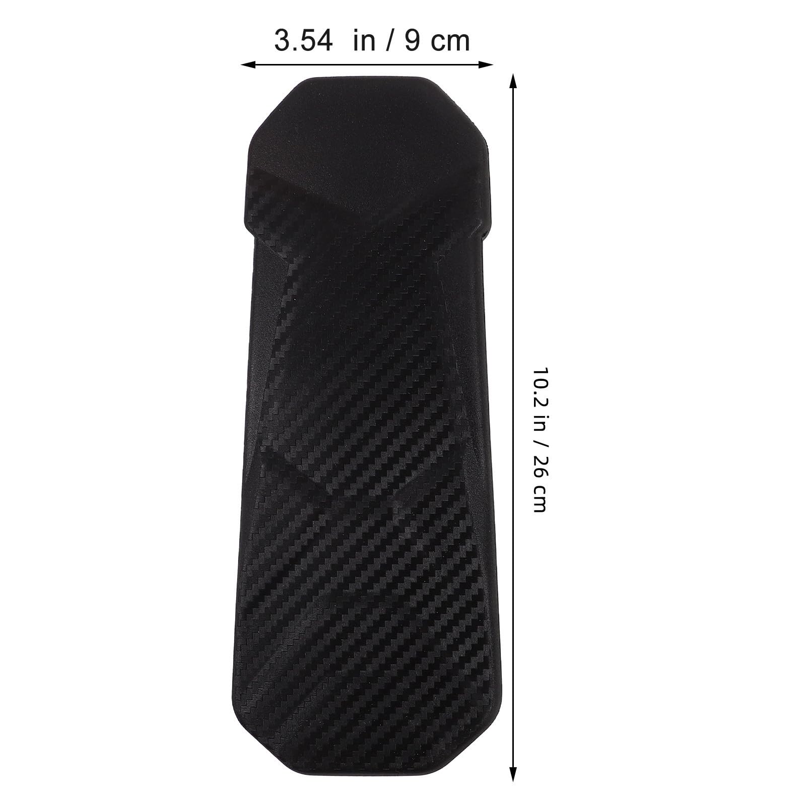 NOLITOY Almohadillas Protectoras y Gaming para Sillas de Escritorio de Silla de Oficina de Repuesto 2 Piezas en Material PU y Plástico Negro y Reemplazables para Reposabrazos