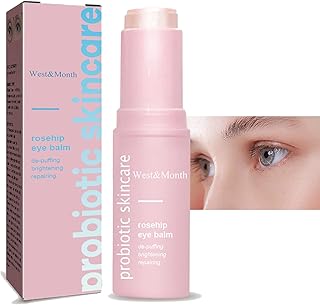 Brighten Eye Cream Stick,Rosehip Moisturizing Balm Stick,Hydrating Moisturizing Stick,Eye Cream for Dark Circles And Puffy Eyes & Wrinkles,Multi Eye Balm,Wrinkles,Lift Eye Line & Anti-Aging (1)