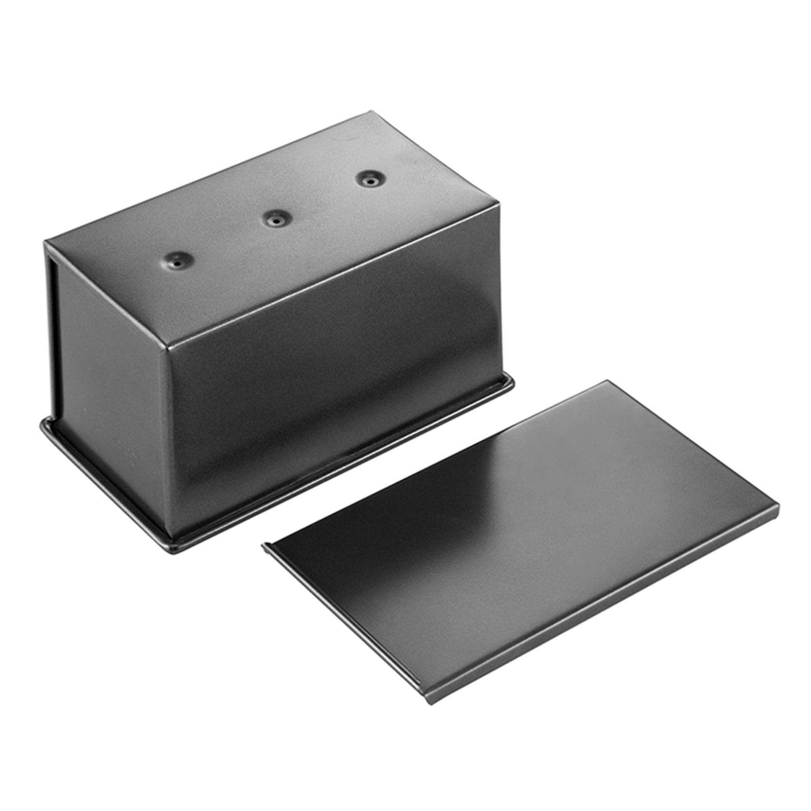 Nieprzywierajca patelnia do chleba, bochenek blaszany z pokrywk Aluminiowane pudeko tosty do pieczenia w piekarniku Blacha do pieczenia ciasta/puszki do chleba/Jednorazowa wkadka do chleba