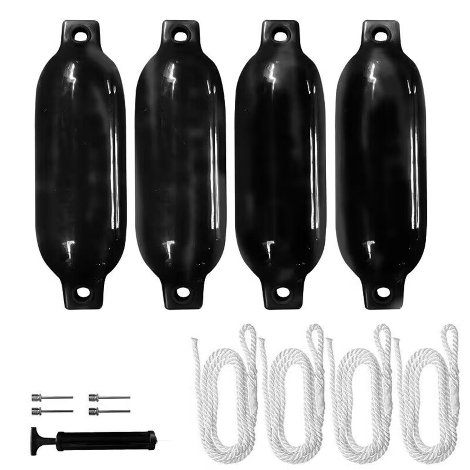 Ensemble de 4 Bateaux gonflables Polyvalents, Robustes et sécuritaires pour l'amarrage, adaptés pour aux pontons et pour aux Yachts. Ces Bateaux sont fabriqués en PVC.