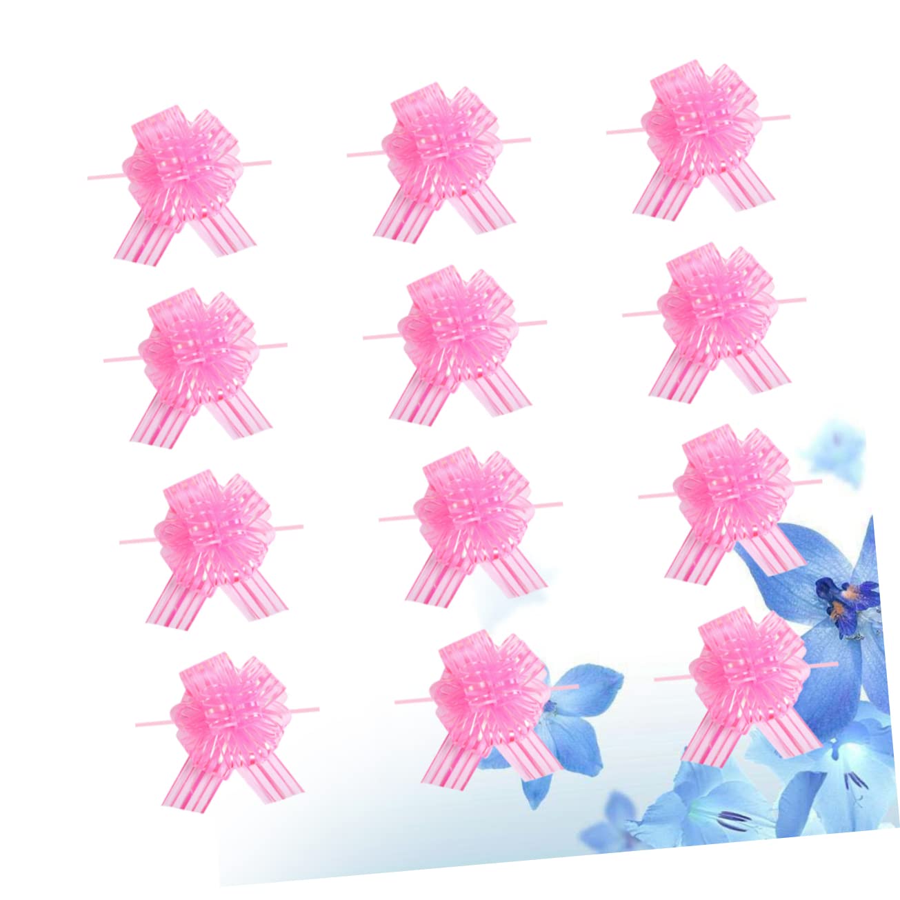NUOBESTY 36stücke Teiliges Pull-bows Rosa Für Hochzeiten Und Feste Dekorative Zugschleifen Für Tischdekoration Blumensträuße Und Mehr Für Kreative Bastelprojekte Und Festliche