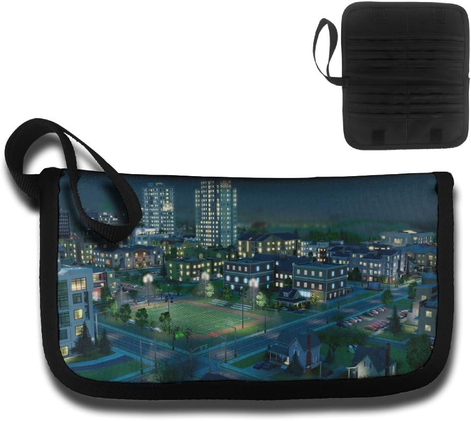 SimCity Building Multi-function Travel Document Receipt And Receipt Bag Fashion Printing Card Package
