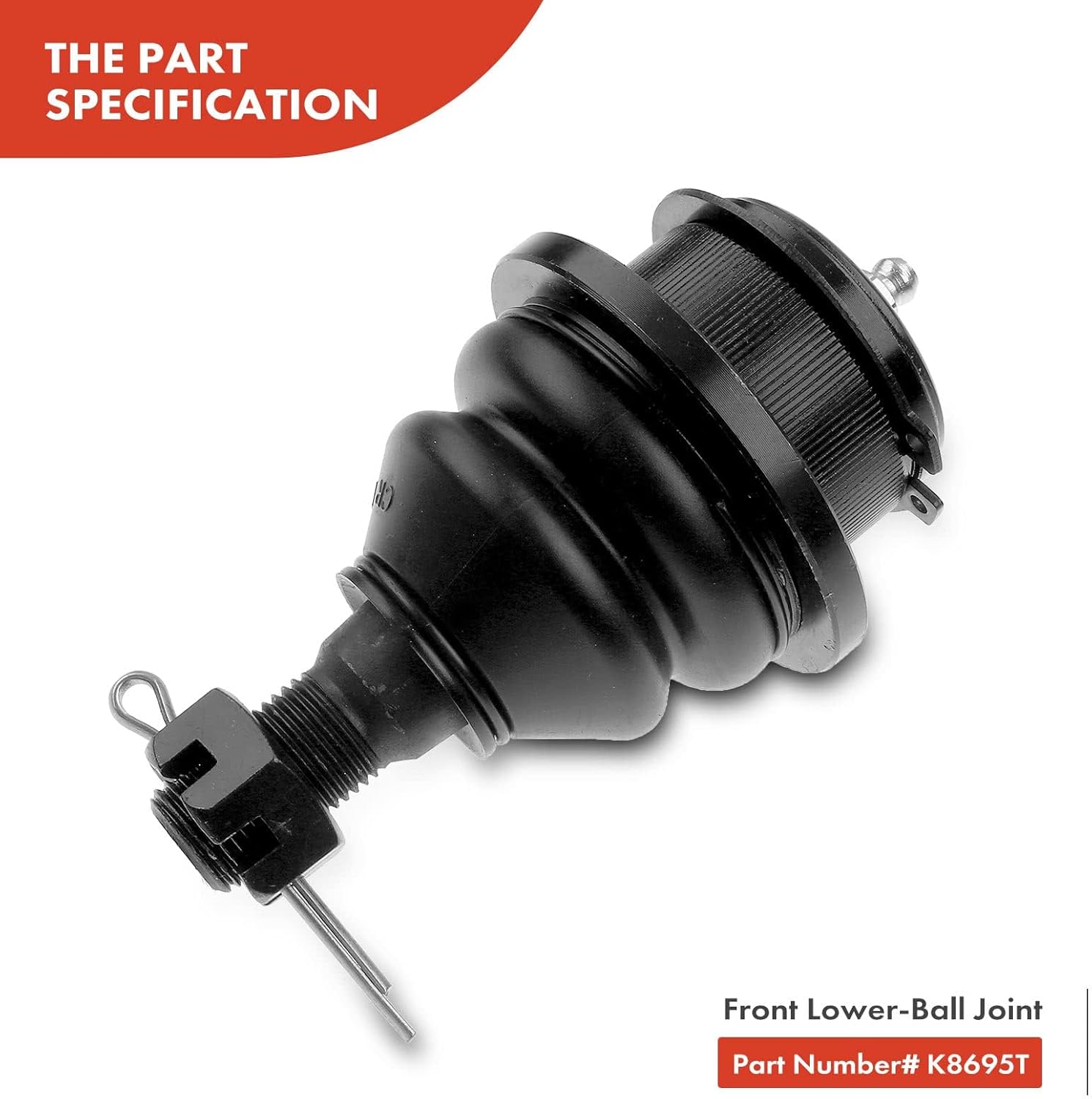 A-Premium Set of 2, Front Left Upper Control Arm, Lower Ball Joint, Compatible with Ford Explorer 95-01, Ranger 98-01, Mazda B2500 99, B3000 & B4000 98-01, Mercury Mountaineer 97-01