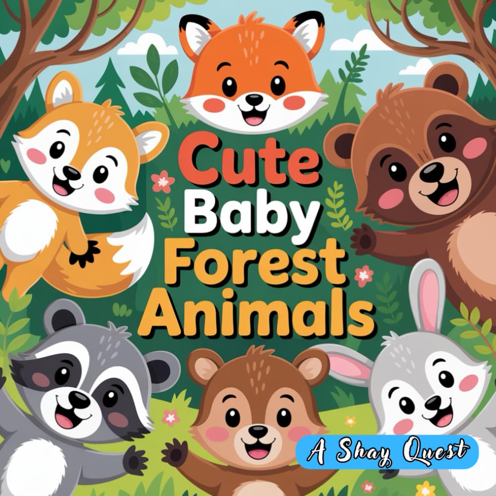Cute Baby Forest Animals