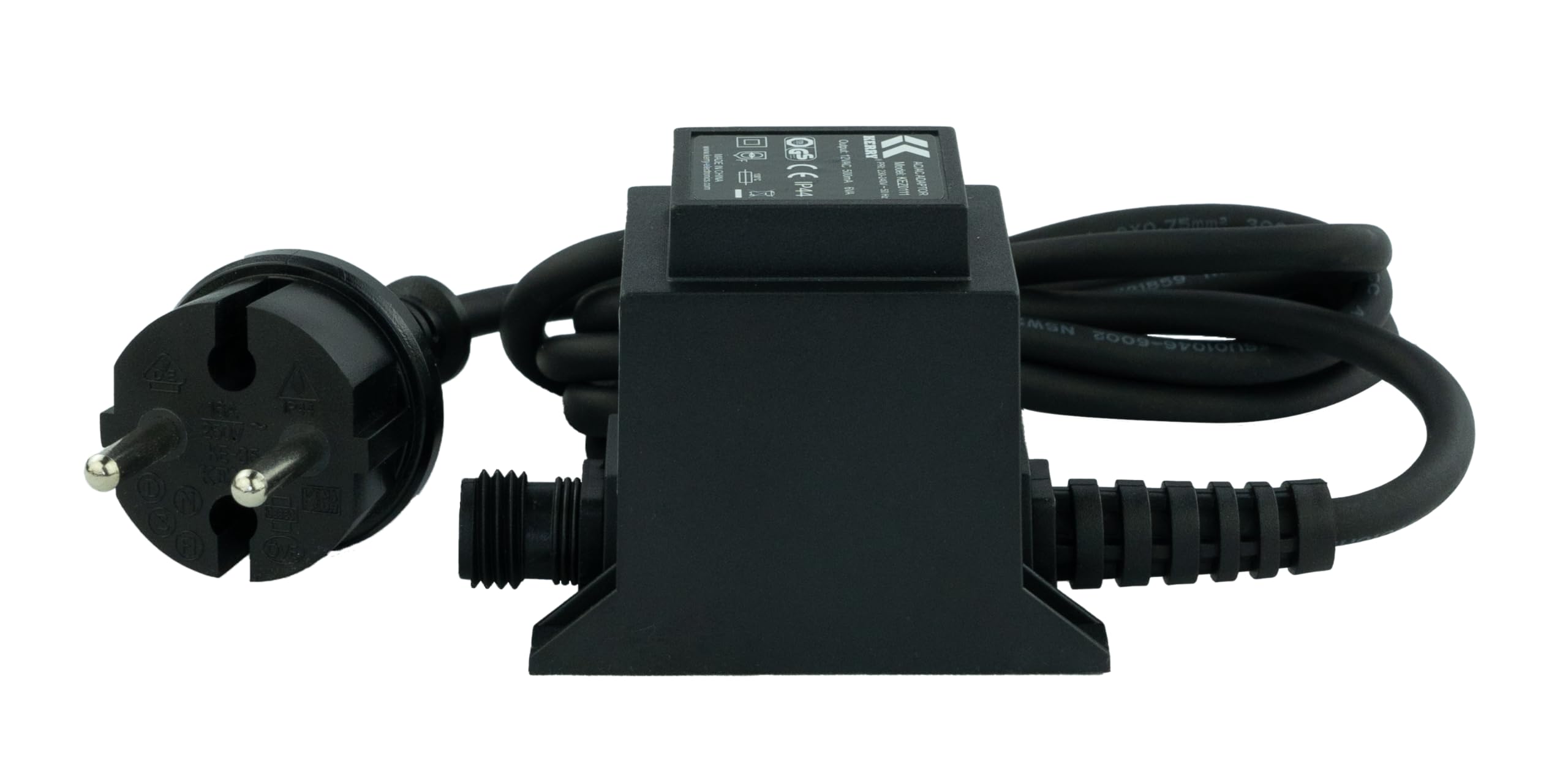 Wasserspielbeleuchtung blau, inkl. Trafo, 0,8 Watt, IP68, 12V, 103 LUX, 650 cm Kabel, LED-Ring, Brunnenlicht | Wasserspielleuchte | Unterwasserlicht | Unterwasserstrahler | Quellsteinbeleuchtung